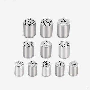 SUS420 스테인리스 스틸 날짜 삽입 - DME & HASCO 표준 곰팡이 부품