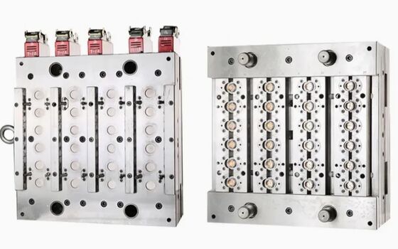 플라스틱 병뚜껑 제조용 다중 캐비티 스냅온 캡 사출 금형